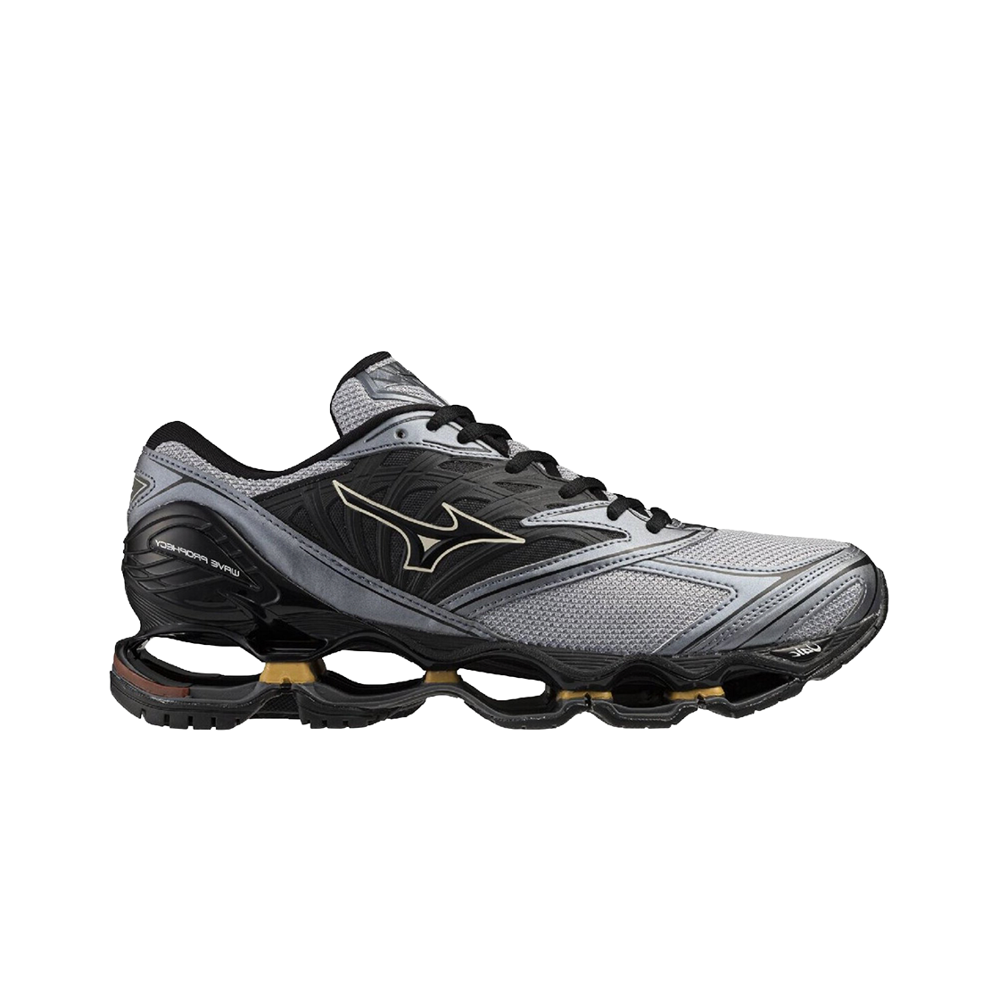 미즈노 웨이브 프로페시 LS 얼티밋 그레이 서머 샌드 하베스트 골드(Mizuno Wave Prophecy LS Ultimate Gray Summer Sand Harvest Gold)