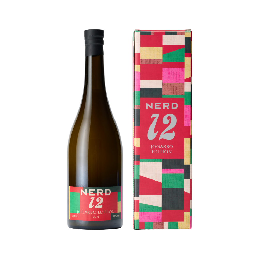 너드 12 조각보 에디션 1+1 세트 750ml 2병 12도 (선물용 1구 박스 각 1개 포함)(NERD 12 Jogakbo Edition 1+1 Set 750ml x 2 / 12% ABV) - 1