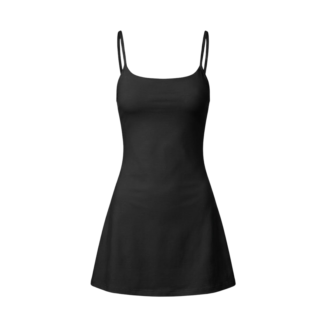 (W) 알로 요가 알로소프트 앵콜 테니스 드레스 블랙((W) Alo Yoga Alosoft Encore Tennis Dress Black)