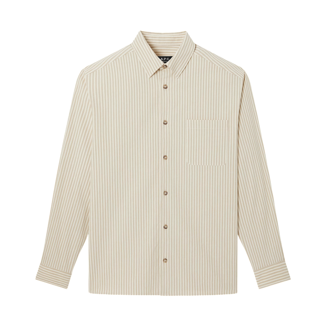 COHGG-H32023-BAA A.P.C. Malo Overshirt Beige