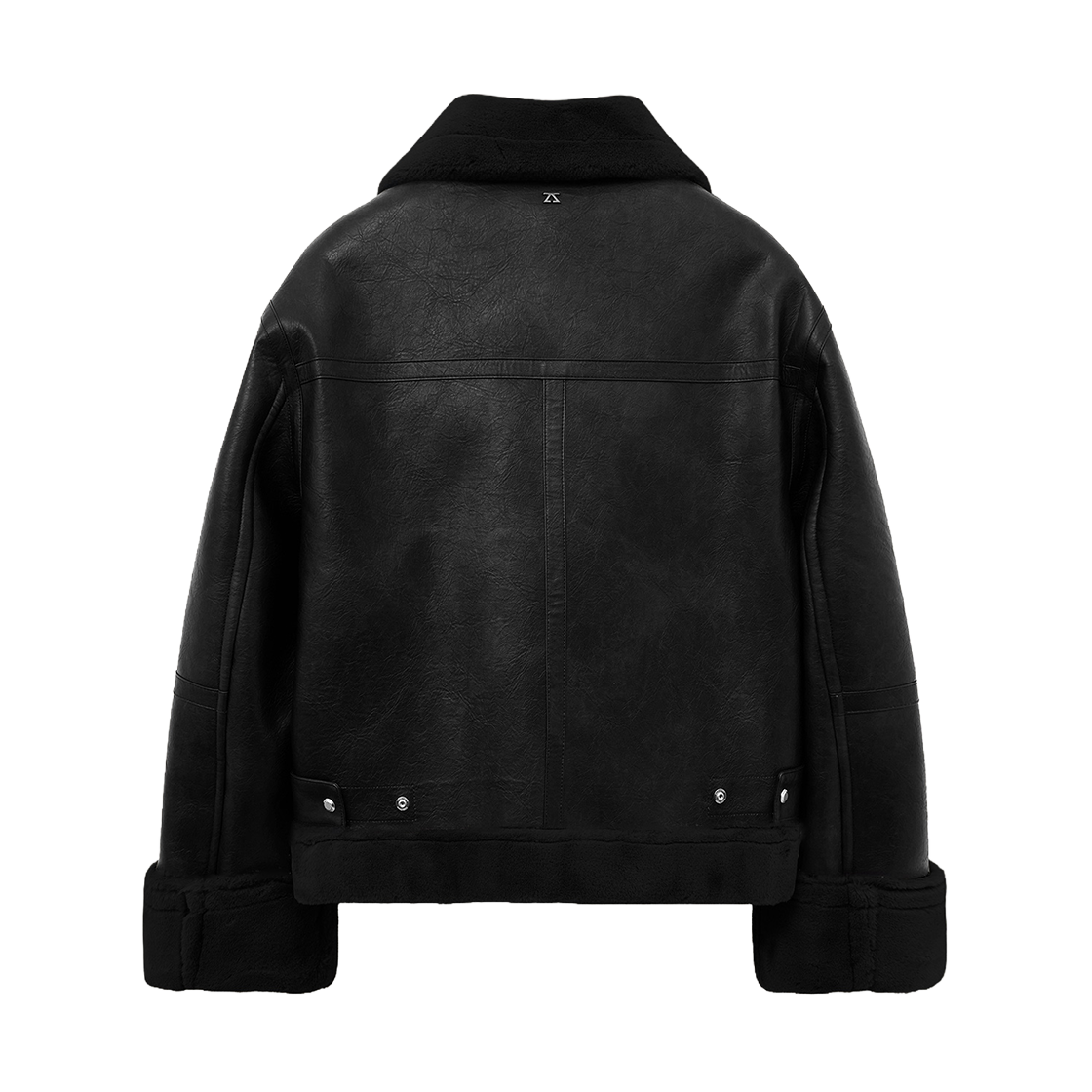 지오송지오  에비에이터 시어링 자켓 블랙 ZI6MU701BK(ZIOSONGZIO Aviator Shearing Jacket Black) - 2