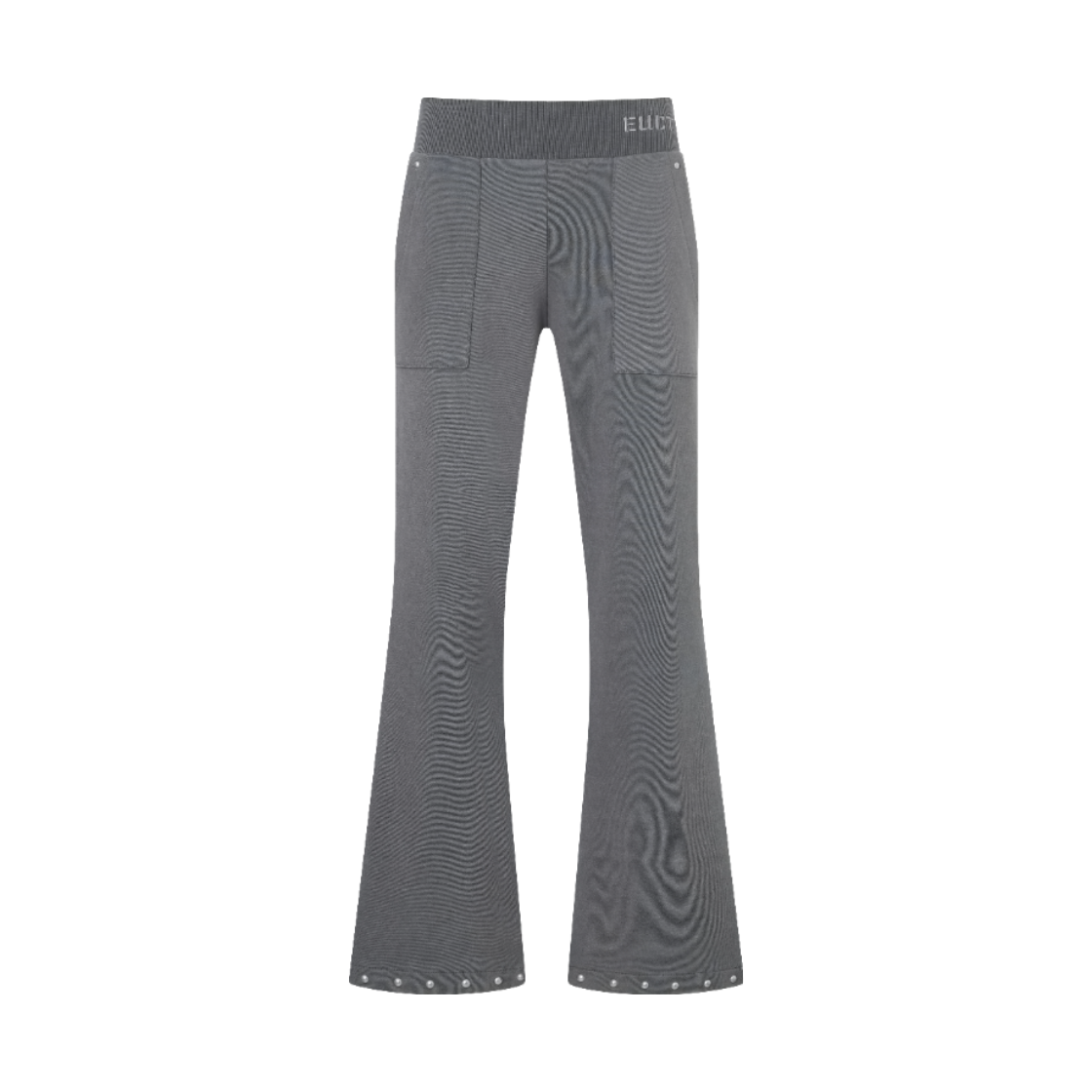 EU26SSPT02-GY EUCT Bootcut Stud Sweatpants - Grey