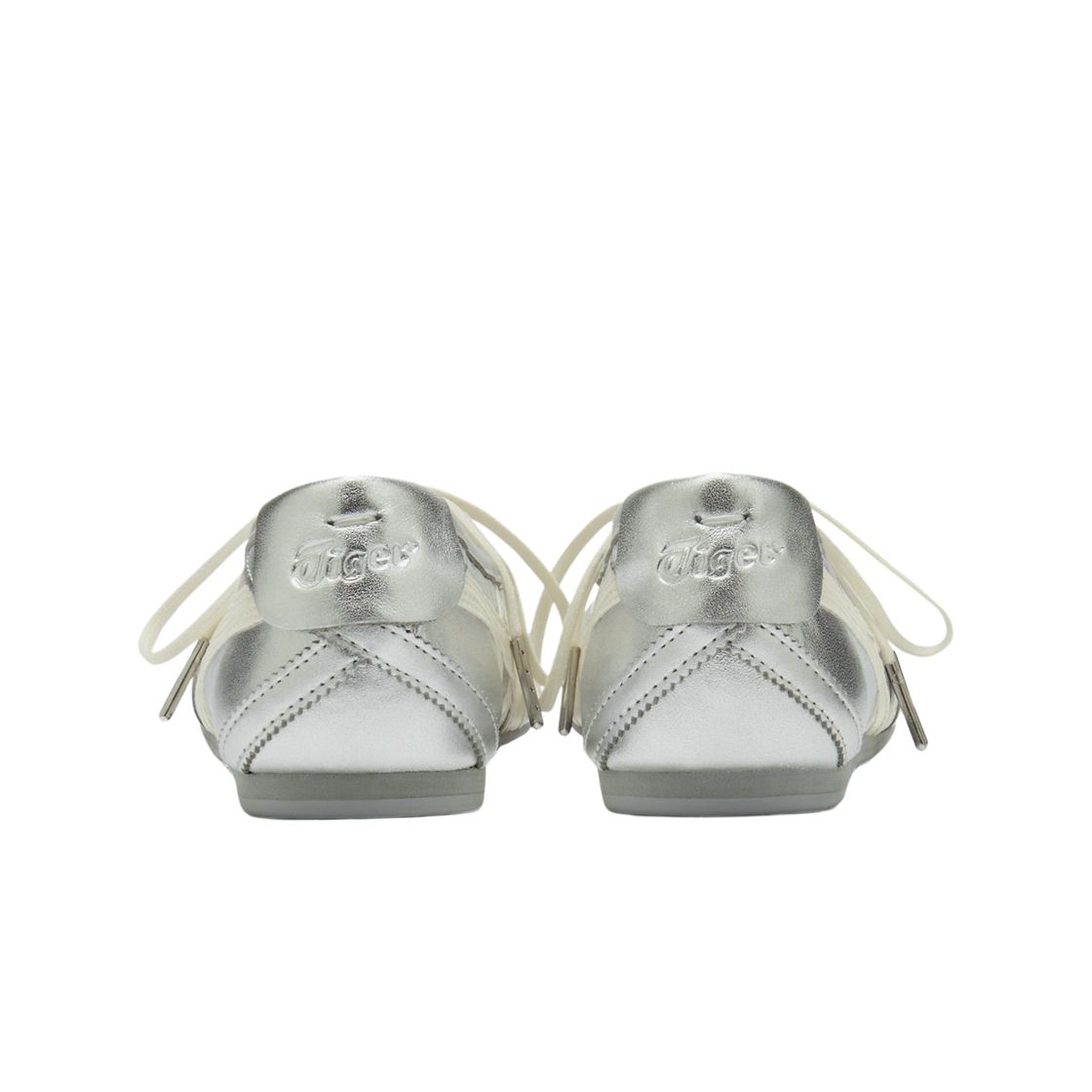 (W) 오니츠카 타이거 짐나리나 실버 크림((W) Onitsuka Tiger Gymnarina Silver Cream) - 3
