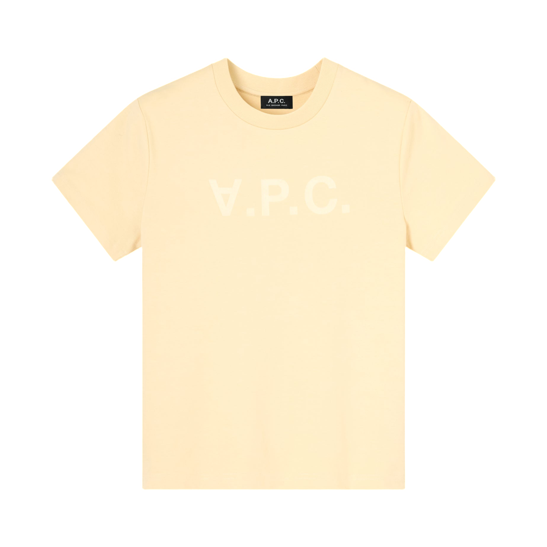 COHMB-M26384-DLD A.P.C. Standard Grand VPC T-Shirt Yellow