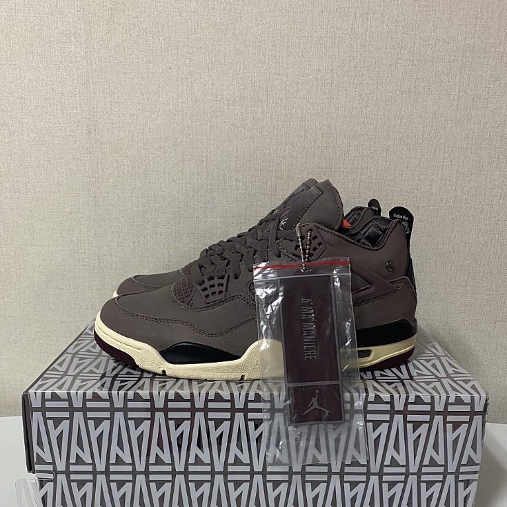 Jordan 4 x A Ma Maniere Retro Violet Ore 착용 스타일