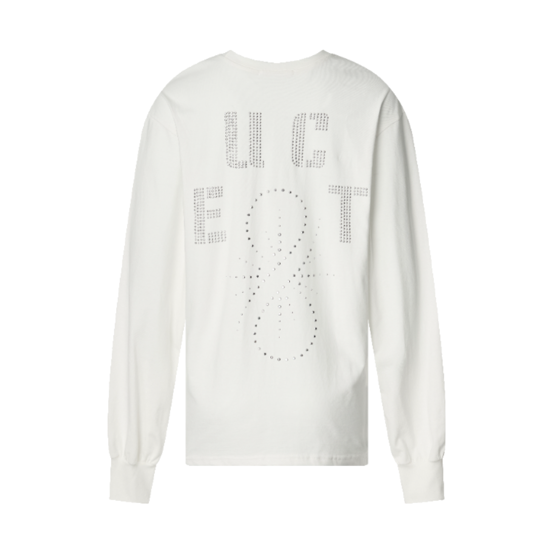 이유씨티 오버핏 심볼 핫픽스 롱슬리브 - 화이트(EUCT Overfit Symbol Hotfix Long Sleeve - White) - 2