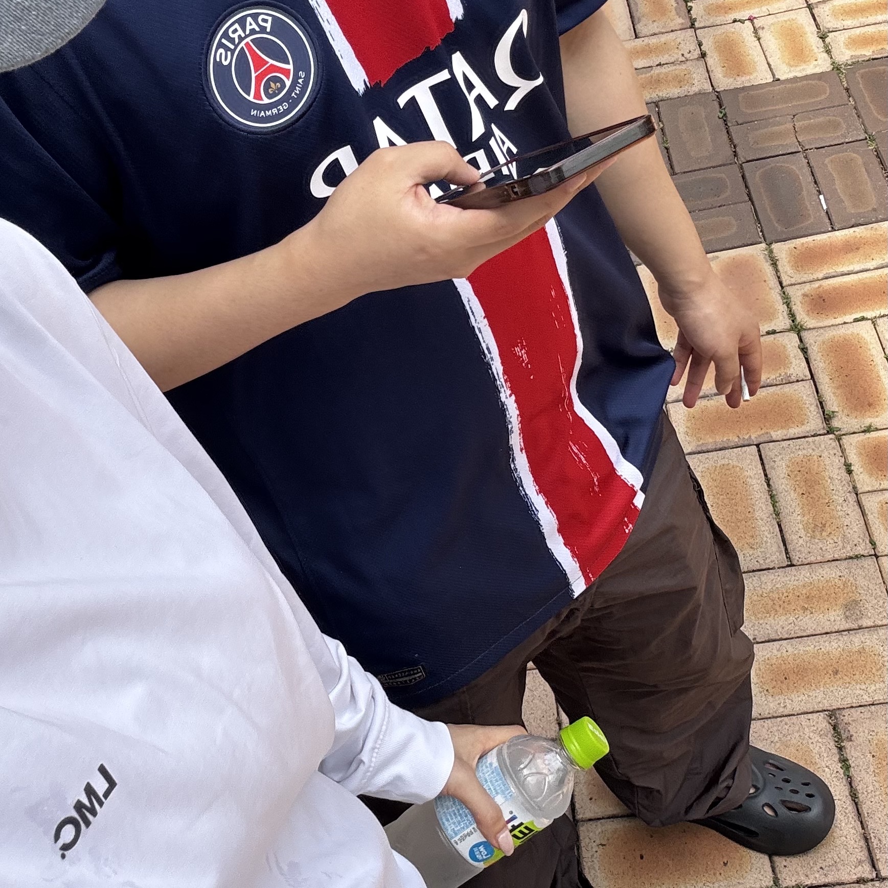Nike Paris Saint-Germain 2024/25 Dri-Fit Stadium Home Replica Jersey Midnight Navy (Non Marking Ver.) 착용 스타일