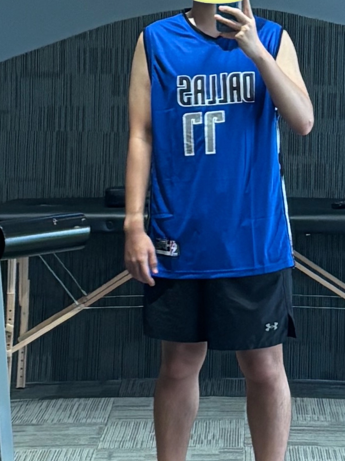 Nike Luka Doncic Dallas Mavericks Diamond Icon Edition Dri-Fit NBA Swingman Jersey Game Royal College Navy 착용 스타일
