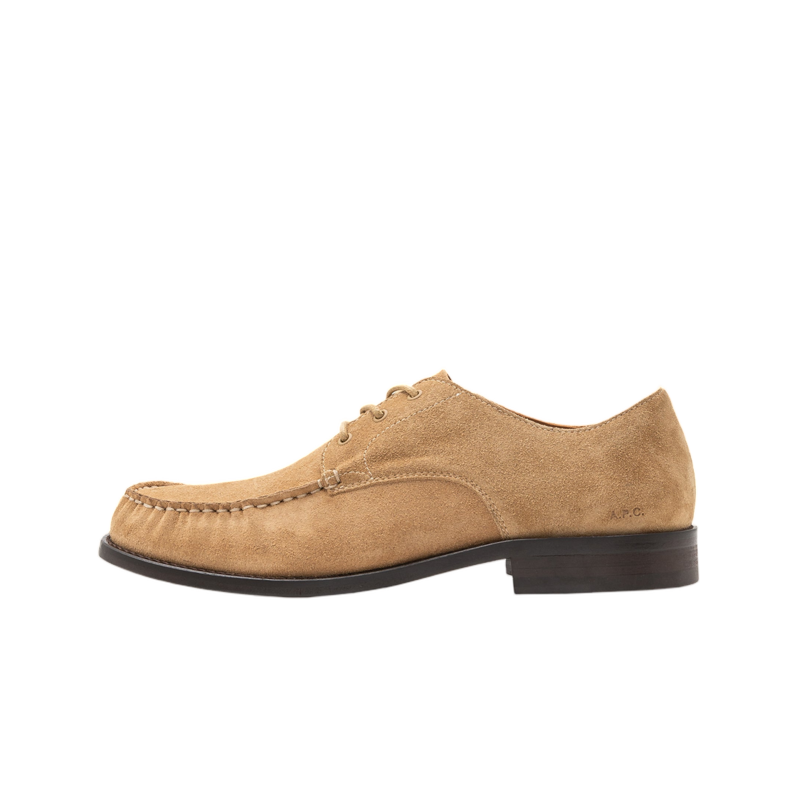 아페쎄 스웨이드 더비 세이블(A.P.C. Suede Derbies Sable)
