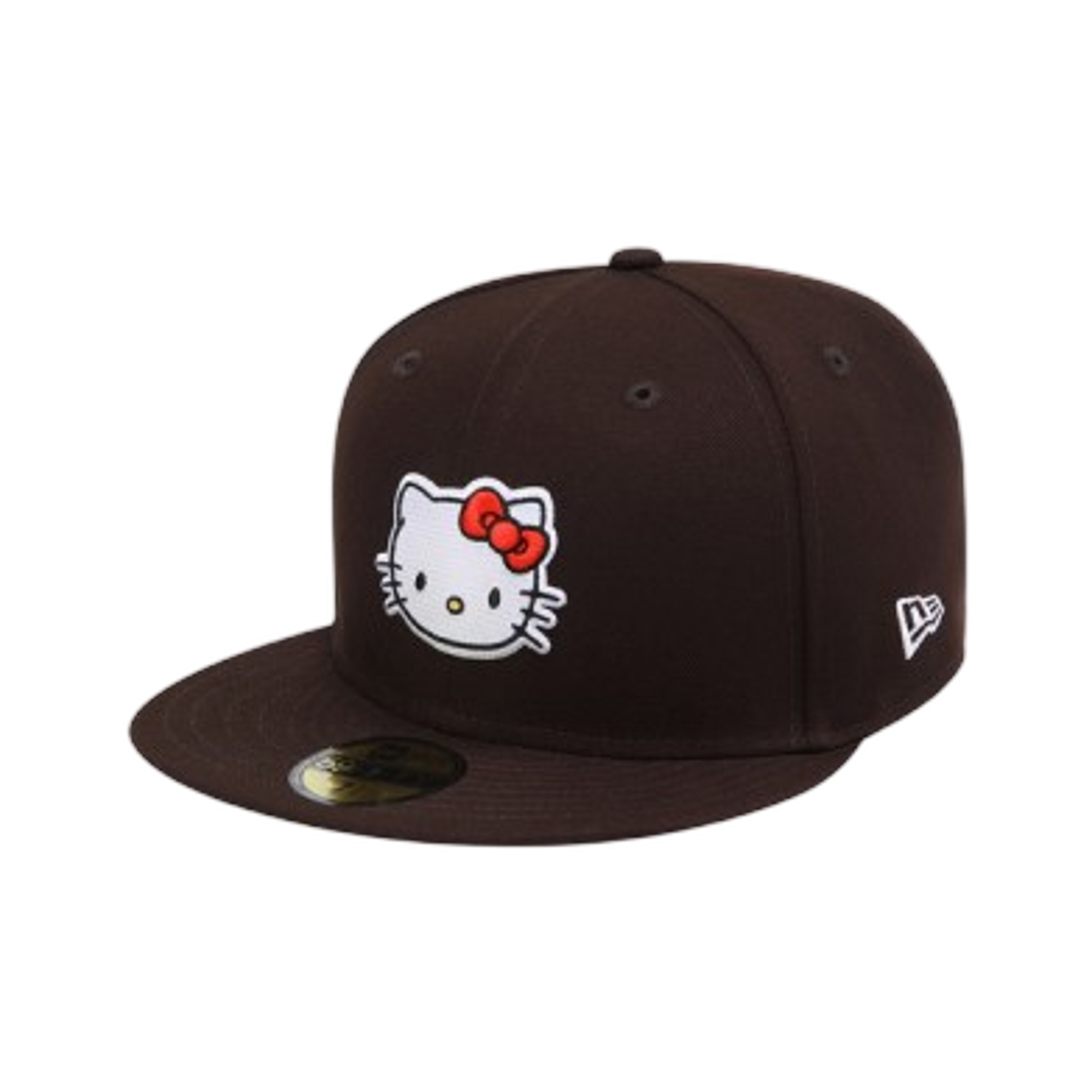뉴에라 x 산리오 헬로 키티 피티드캡 번트 우드(New Era x Sanrio Hello Kitty Fitted Cap Burnt Wood)