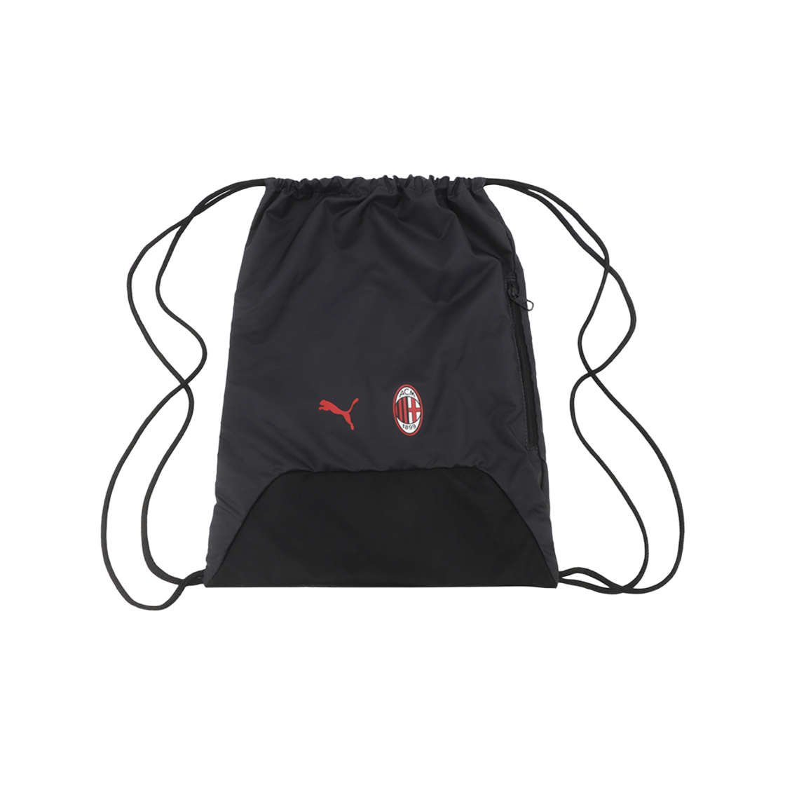 092894-01 Puma AC Milan Gym Sack Flat Dark Gray For All Time Red