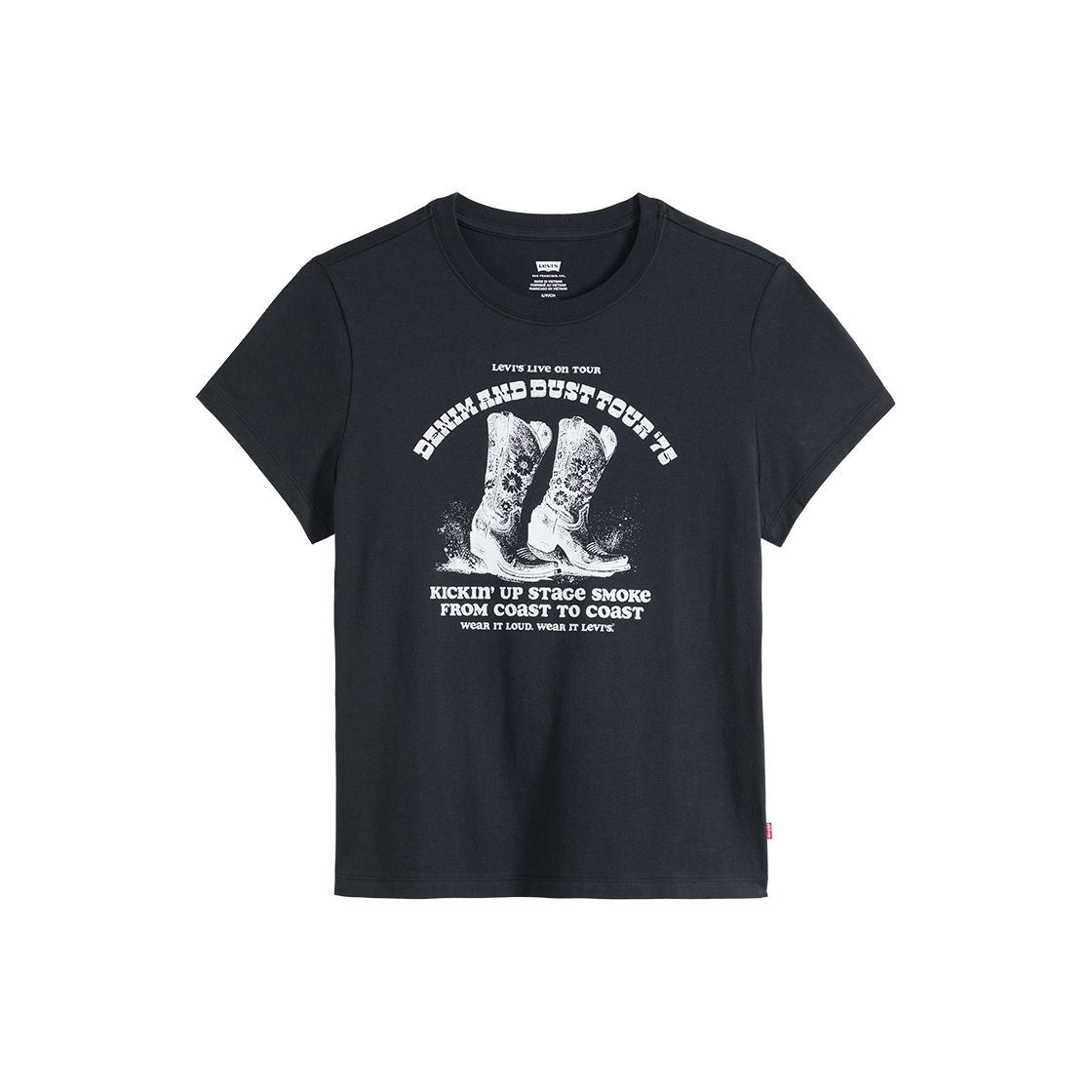 005GV-0084 Levi's Graphic Favorite Tee Black
