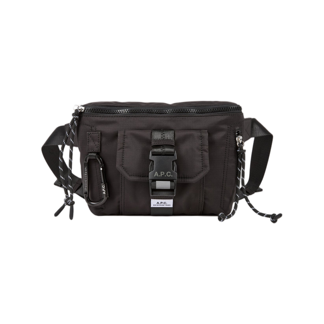 PAAGE-H62219-LZZ A.P.C. Trek Bum Bag Noir