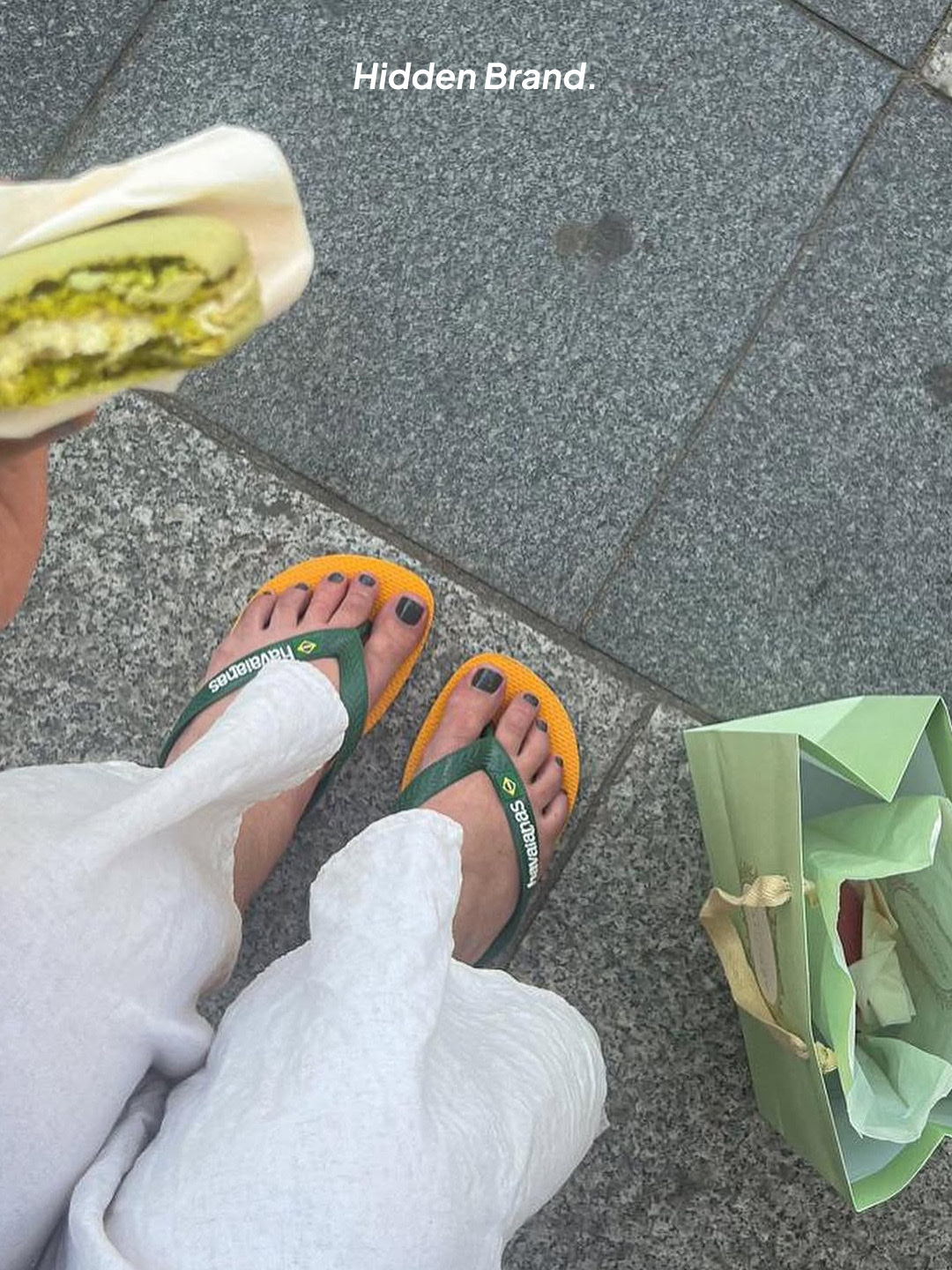 (W) Isabel Marant x Havaianas Studs Sandal Black, (W) Isabel Marant x Havaianas Studs Sandal Beige 착용 스타일 - 9