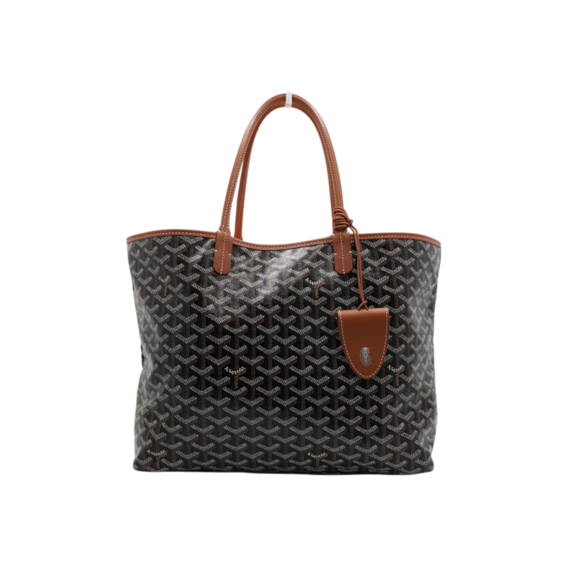 ITDW6RF9WVVG Goyard Saint Louis PM Shoulder Bag Black Tan Season 26