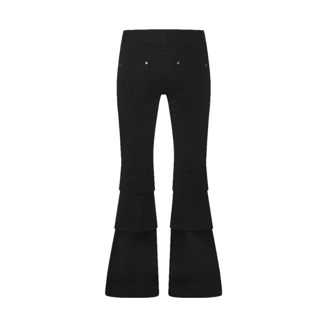 이유씨티 핀턱 리벳 플레어 팬츠(EUCT Pintuck Rivet Flare Pants) - 2