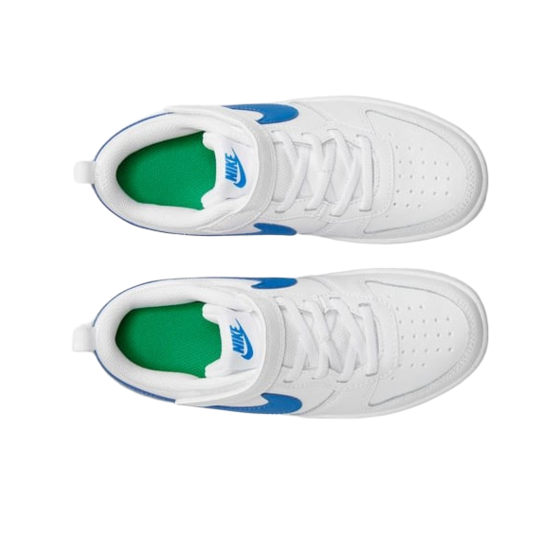 (PS) 나이키 코트 버로우 로우 2 화이트 퓨어 플래티넘((PS) Nike Court Borough Low 2 White Pure Platinum) - 2