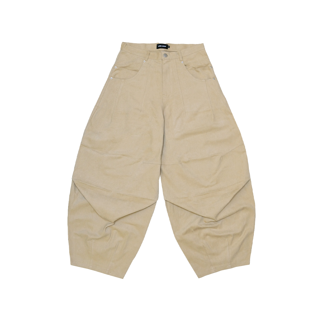 아이필럭키 점보 다트 와이드 팬츠 베이지(I FEEL LUCKY Jumbo Dart Wide Pants Beige)