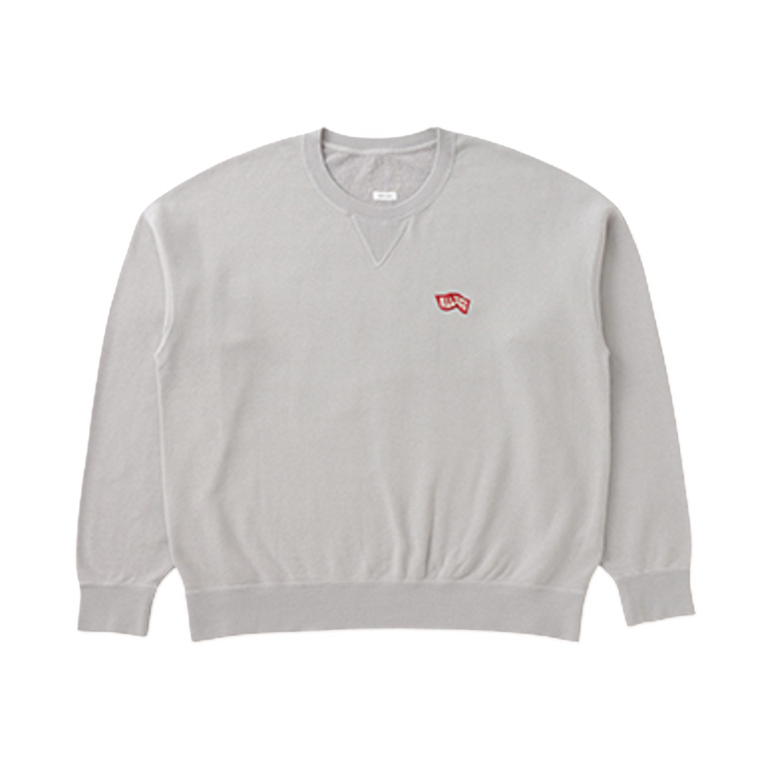 비즈빔 점보 SB 스웨트 롱슬리브 DMGD 그레이(Visvim Jumbo SB Sweat L/S DMGD Grey) - 1