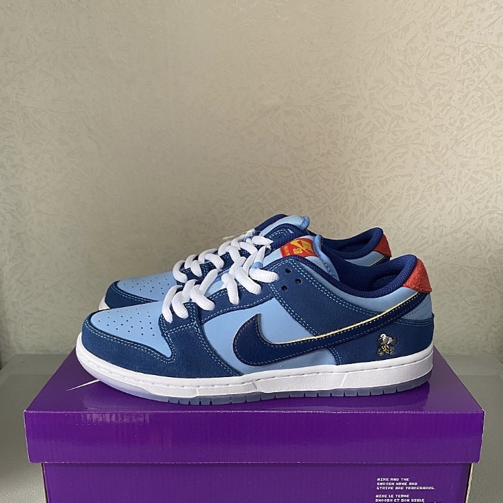 Nike x Why So Sad? SB Dunk Low Pro Coastal Blue 착용 스타일