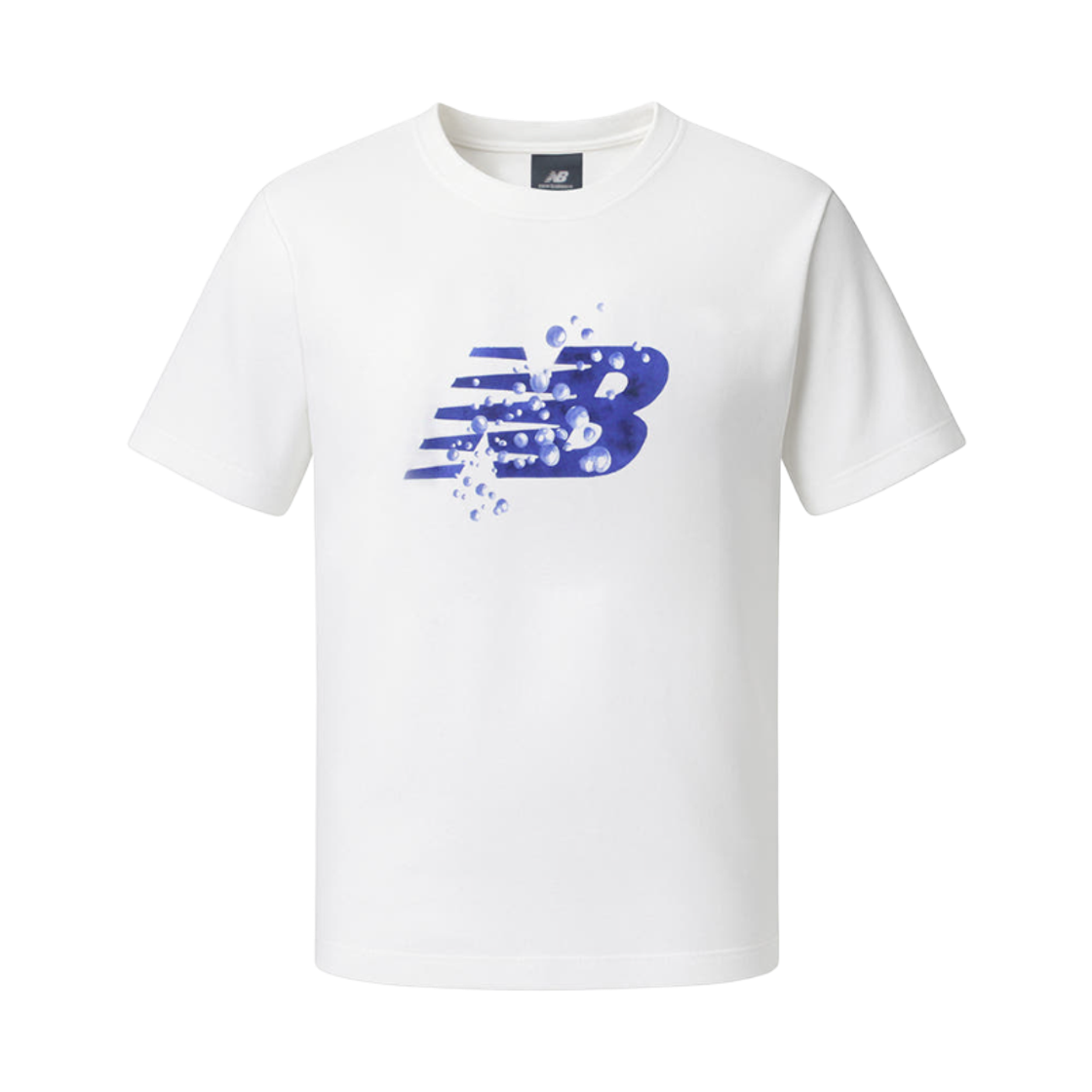 MT61Z286WT New Balance Bubble NB Logo Short Sleeve T-Shirt White