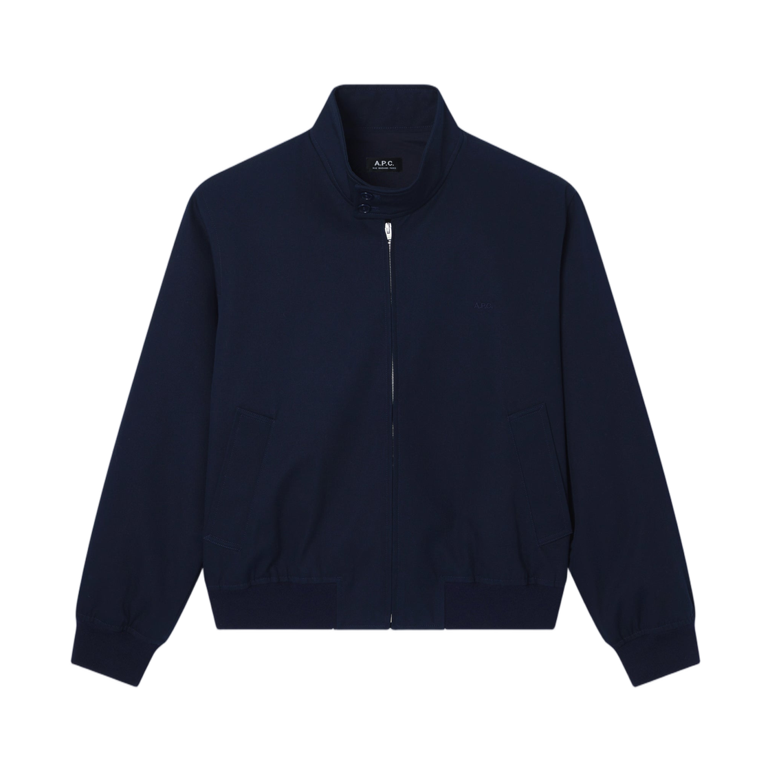 COHLC-H32047-IAK A.P.C. Zipped Jacket Dark Navy