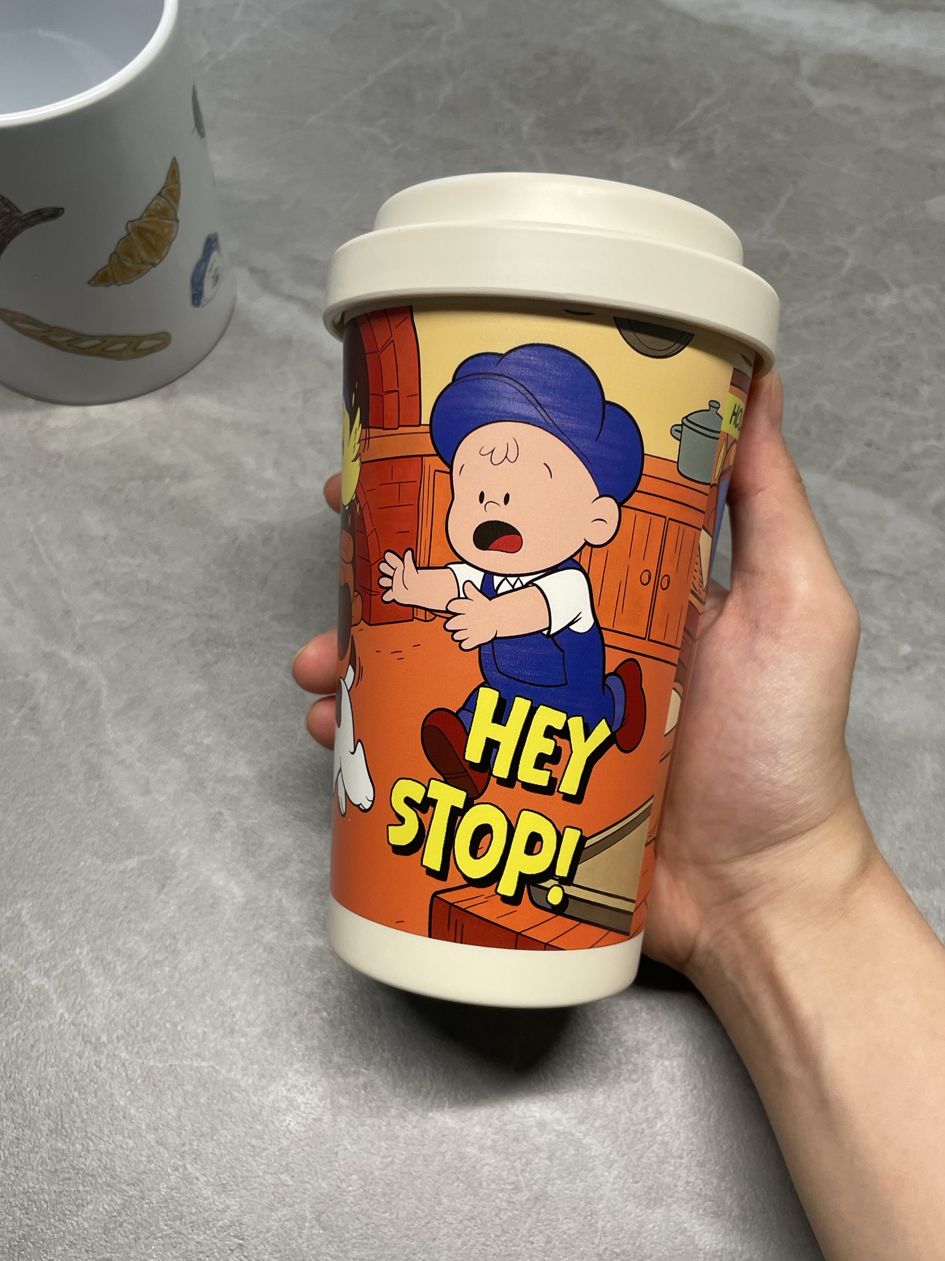 [KREAM 단독] What A Bread Daily Moments Tumbler 420ml 착용 스타일 - 2