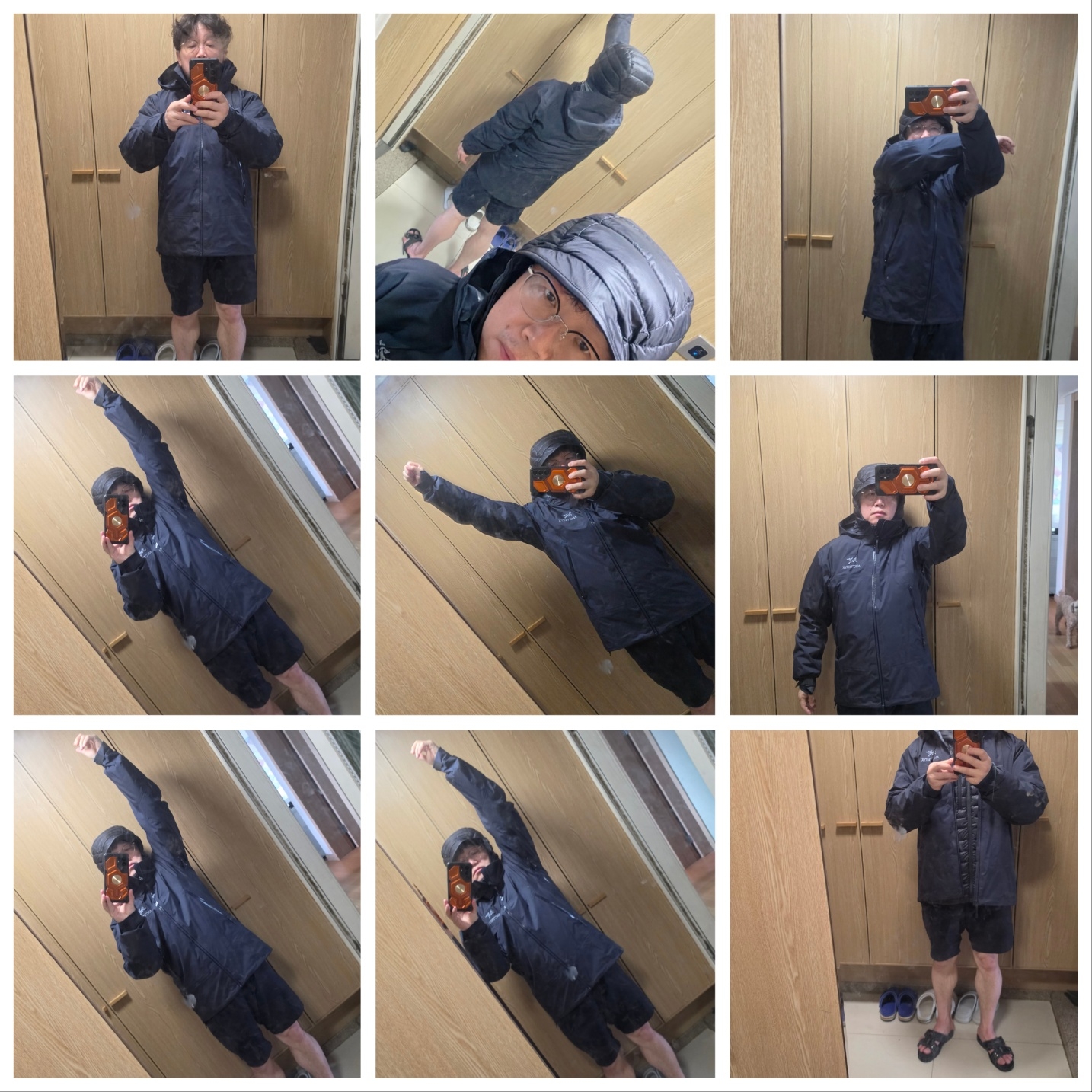 Rab Microlight Alpine Jacket Black 착용 스타일