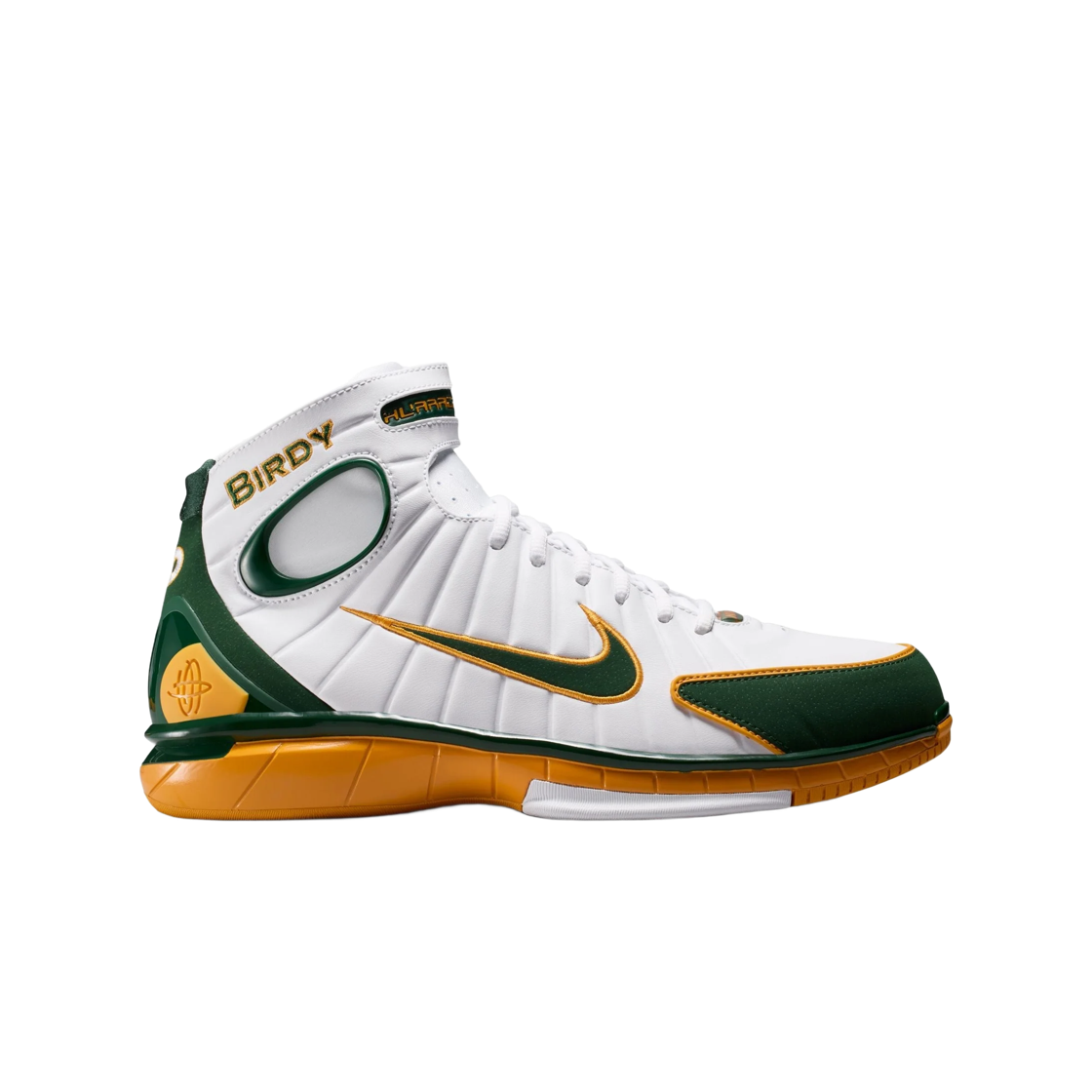 IW1884-100 Nike Air Zoom Huarache 2K4 White Deep Forest