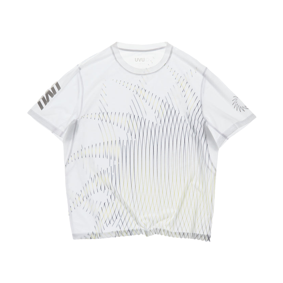 UVU 인시그니아 메쉬 러닝 탑 화이트(UVU Insignia Mesh Running Top White)