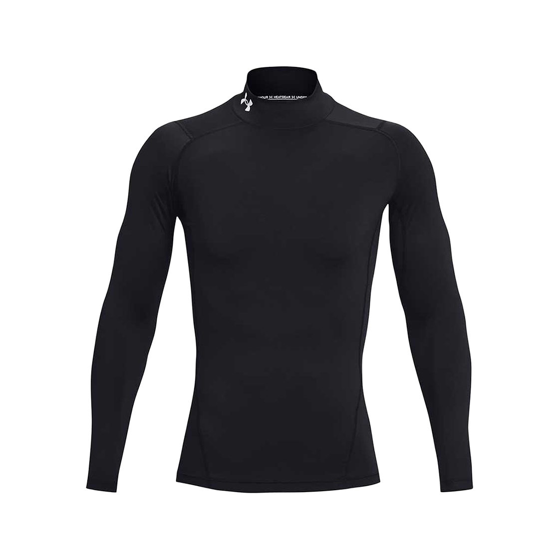 1369606-001 [17% 쿠폰] Under Armour HeatGear Mock Long Sleeved Black White