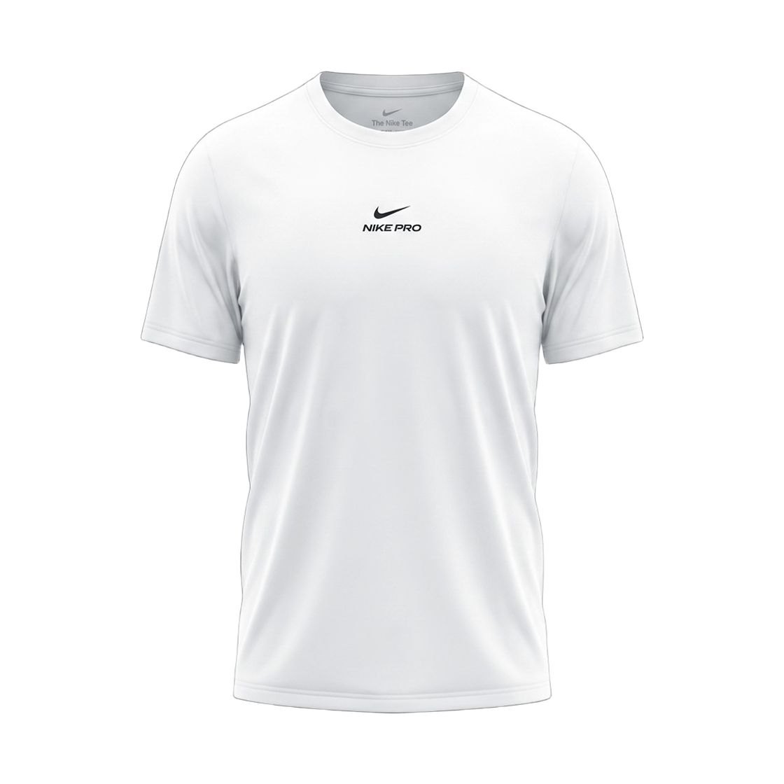 IH1948-100 Nike Pro Dri-Fit T-Shirt White Black - Asia