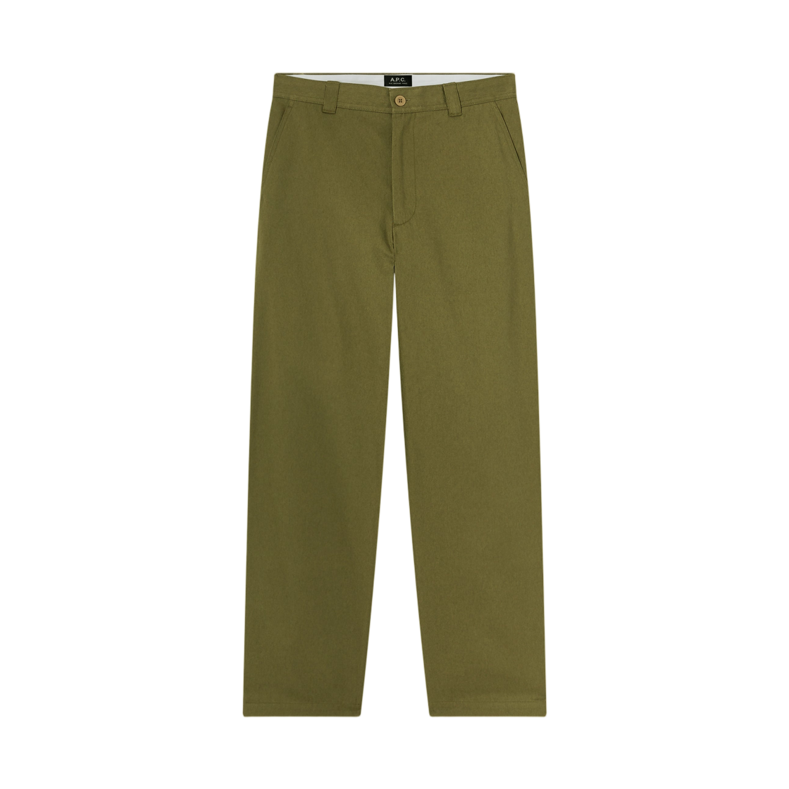 COHRC-H08028-JAA A.P.C. Loose Khaki Chinos Khaki