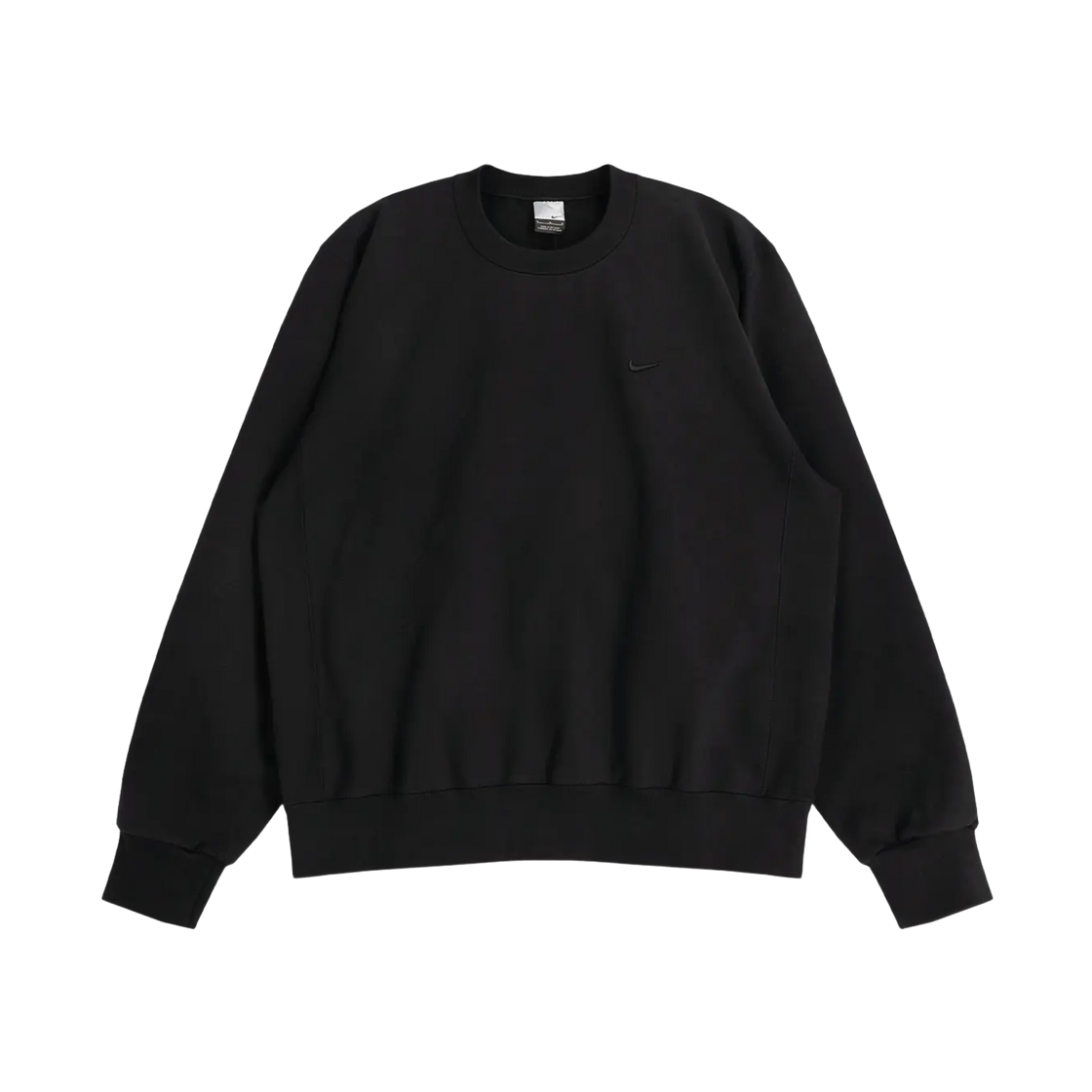 IO8753-010 Nike Energy Fleece Crew-Neck Sweatshirt Black (IO8753-010)