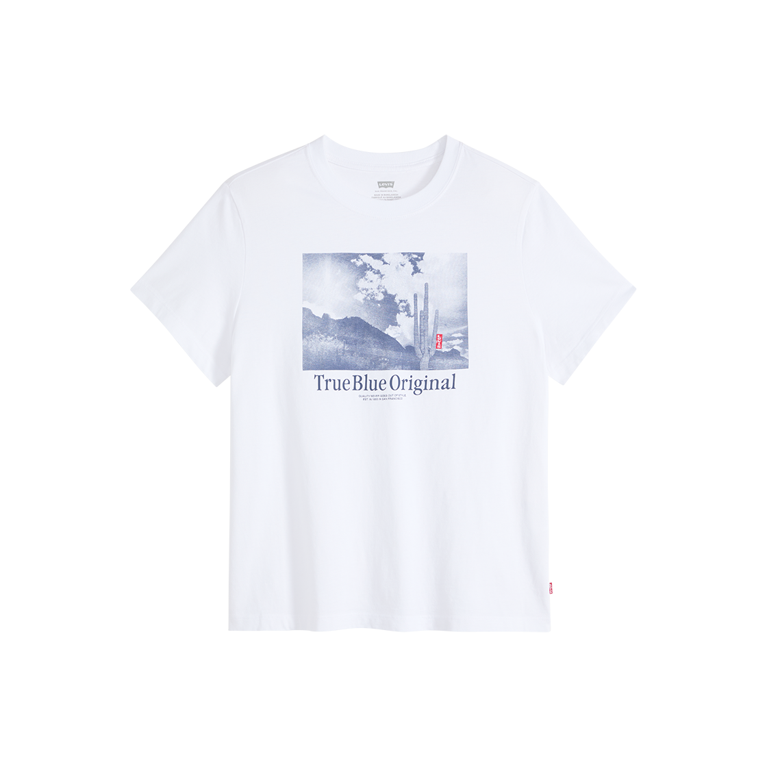 005GV-0073 Levi's Graphic Favorite Tee White