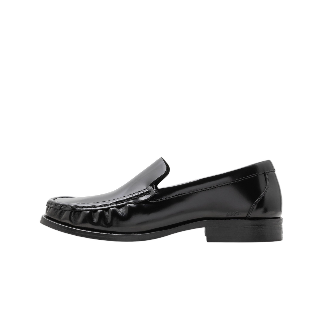 PXBQT-H53341-LZZ A.P.C. Leather Loafers Noir