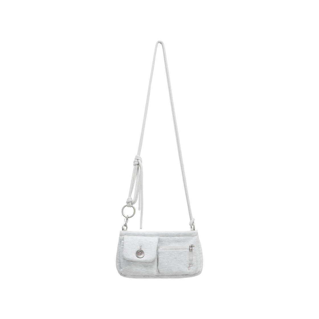 파히섬 네모네모 미니 백 화이트 그레이(Pahisum Nemo-Nemo Mini Bag White Grey)