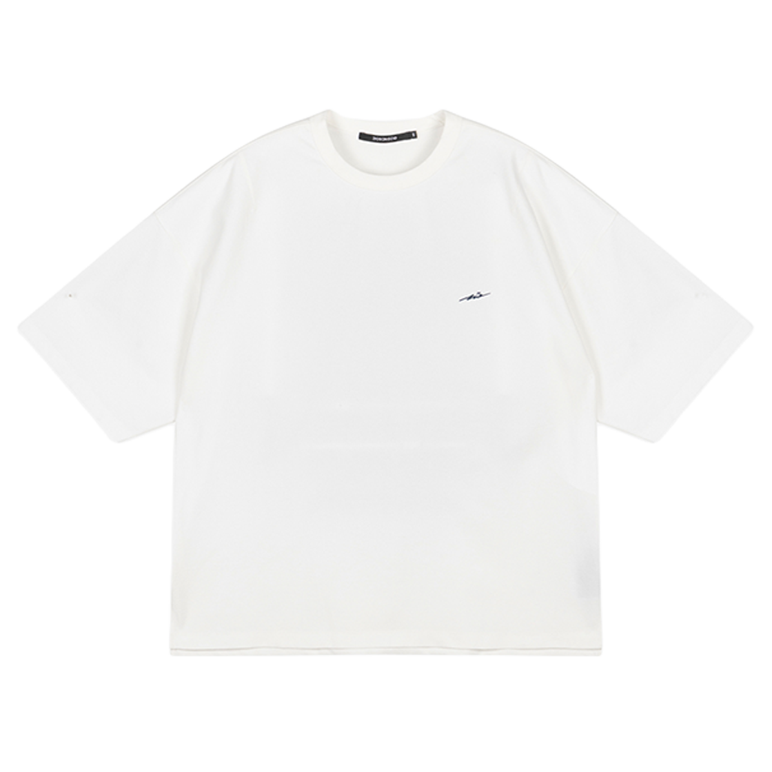 지오송지오  빌더스 엠브로이드 티셔츠 화이트 ZI5TS506WH(ZIOSONGZIO Builders Embroidered T Shirt White) - 2
