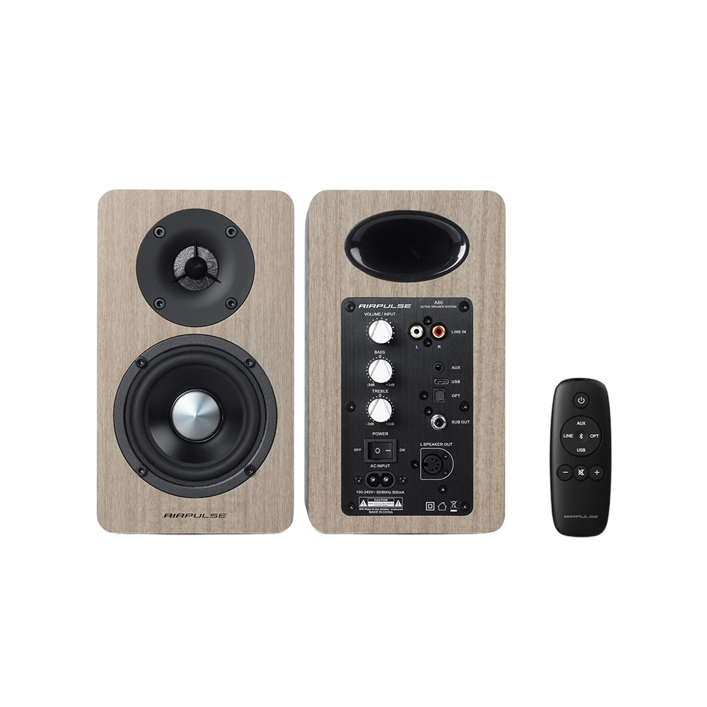 에디파이어 AIRPULSE A60 Hi-Fi 블루투스 스피커 월넛(Edifier AIRPULSE A60 Hi-Fi Bluetooth Speaker - Walnut) - 4