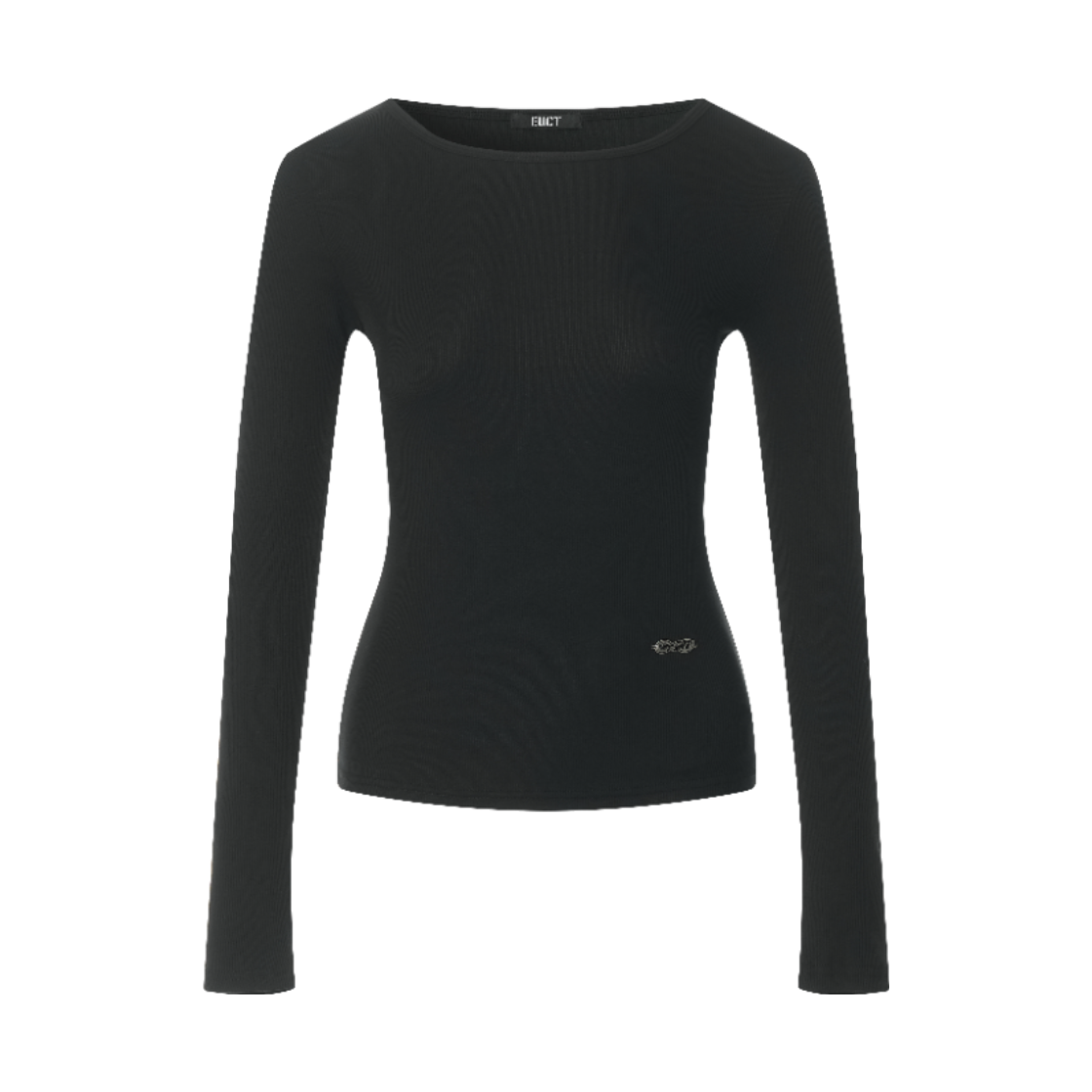 이유씨티 소프트 텐셀 베이직 롱 슬리브 티 -블랙(EUCT Soft Tencel Basic Long Sleeve Tee - Black)