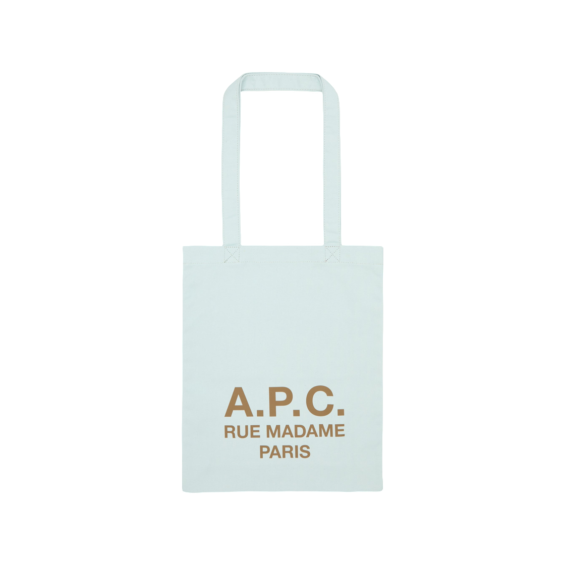 COHMN-M67064-IAT A.P.C. Lou Tote Bag Bleu Ciel