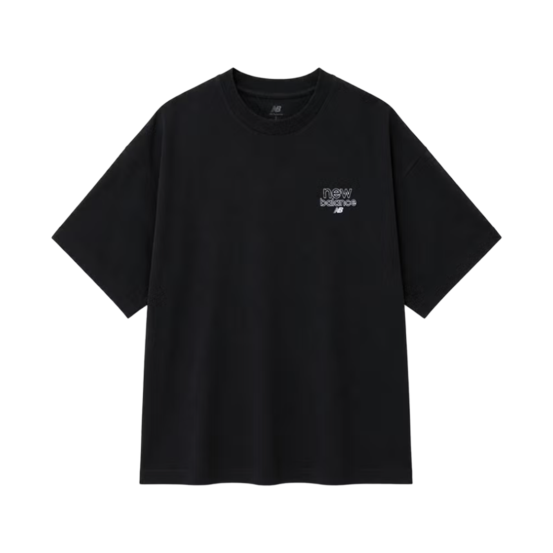 WT62F985BK (W) New Balance Sport Oversized Graphic v2 T-Shirt Black