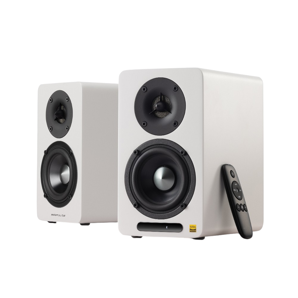 에디파이어 AIRPULSE A60 Hi-Fi 블루투스 스피커 매트 화이트(Edifier AIRPULSE A60 Hi-Fi Bluetooth Speaker - Matte White)