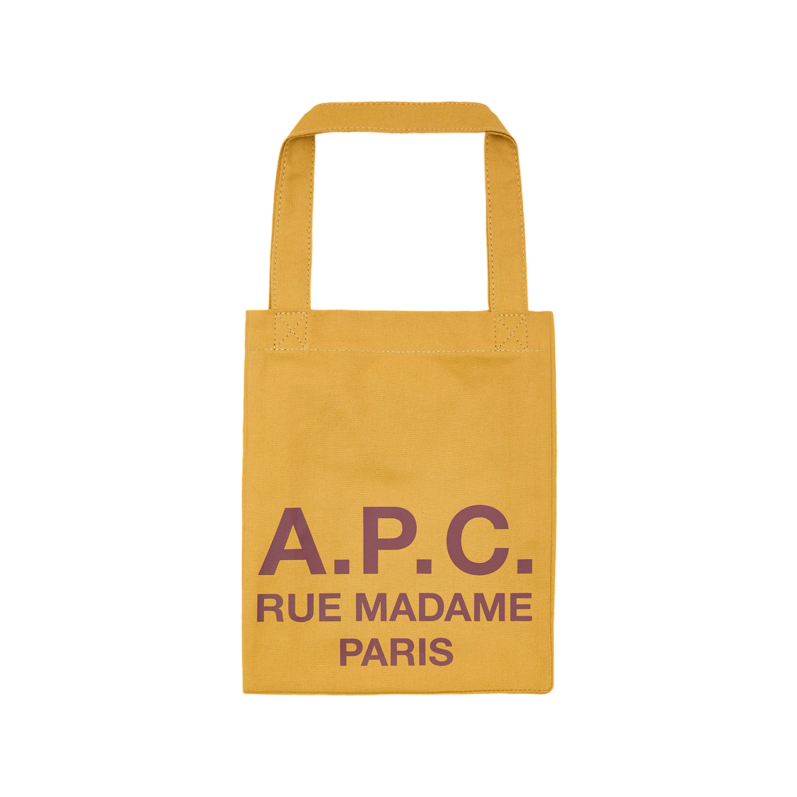 COHMN-M67065-EAG A.P.C. Lou Rue Madame Small 2.0 Tote Bag Ocre