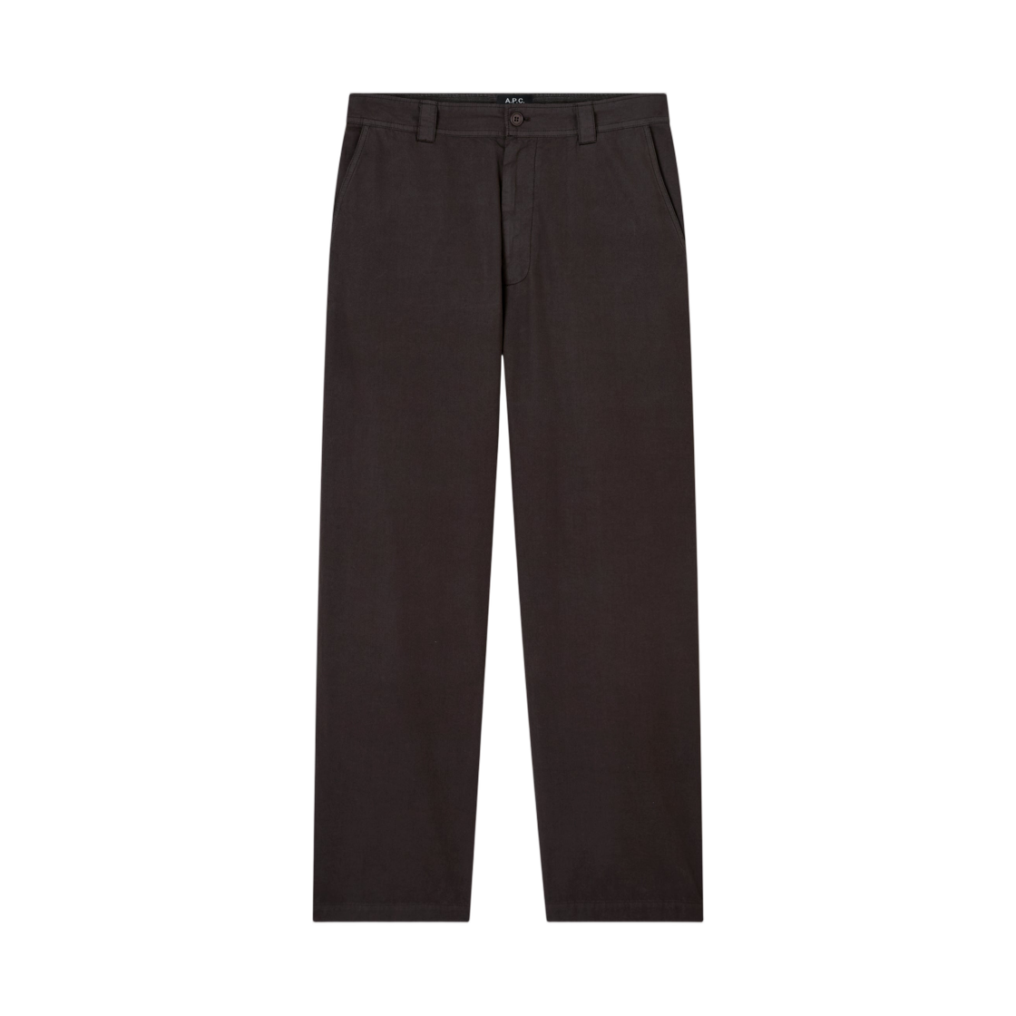 COHOG-H08028-CAE A.P.C. Dan Chinos Marron Fonce
