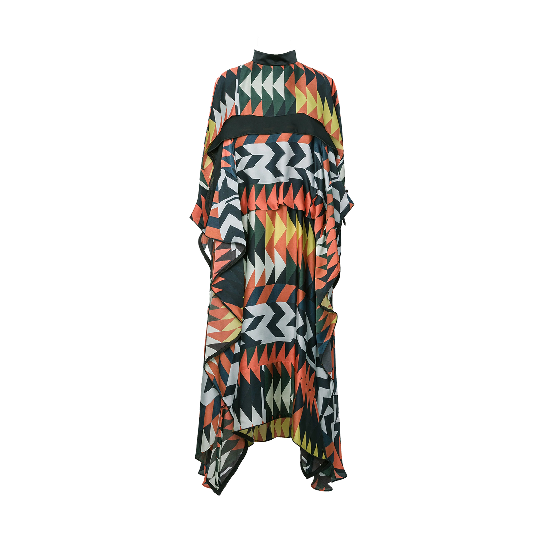 사카이 x 아페쎄 퀼트 드레스 오렌지 멀티(Sacai x A.P.C. Quilts Dress Orange Multi)