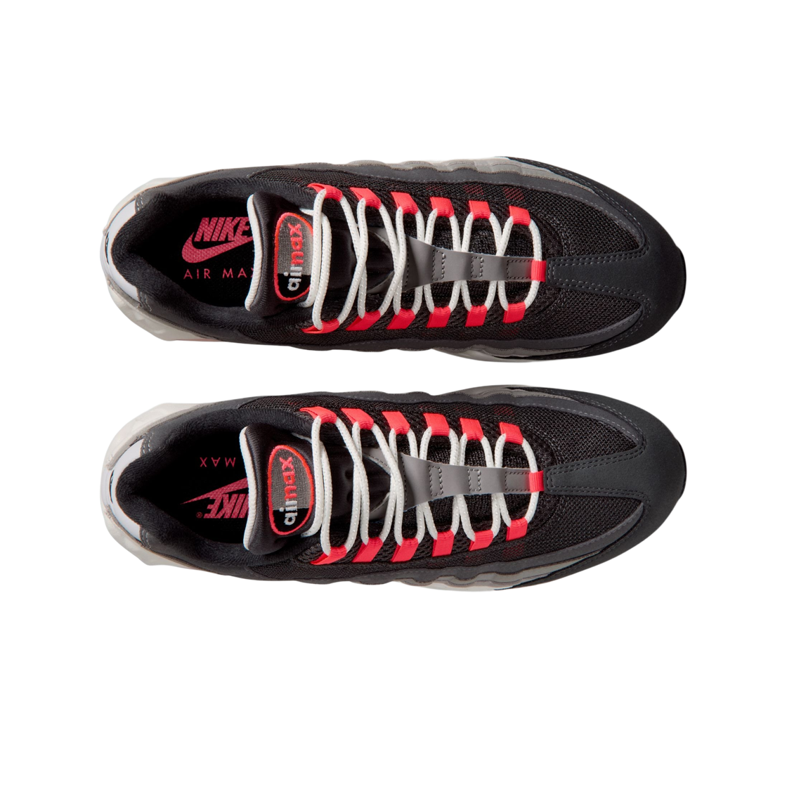 나이키 에어맥스 95 OG 빅 버블 앤트러사이트 솔라 레드(Nike Air Max 95 OG Big Bubble Anthracite Solar Red) - 2
