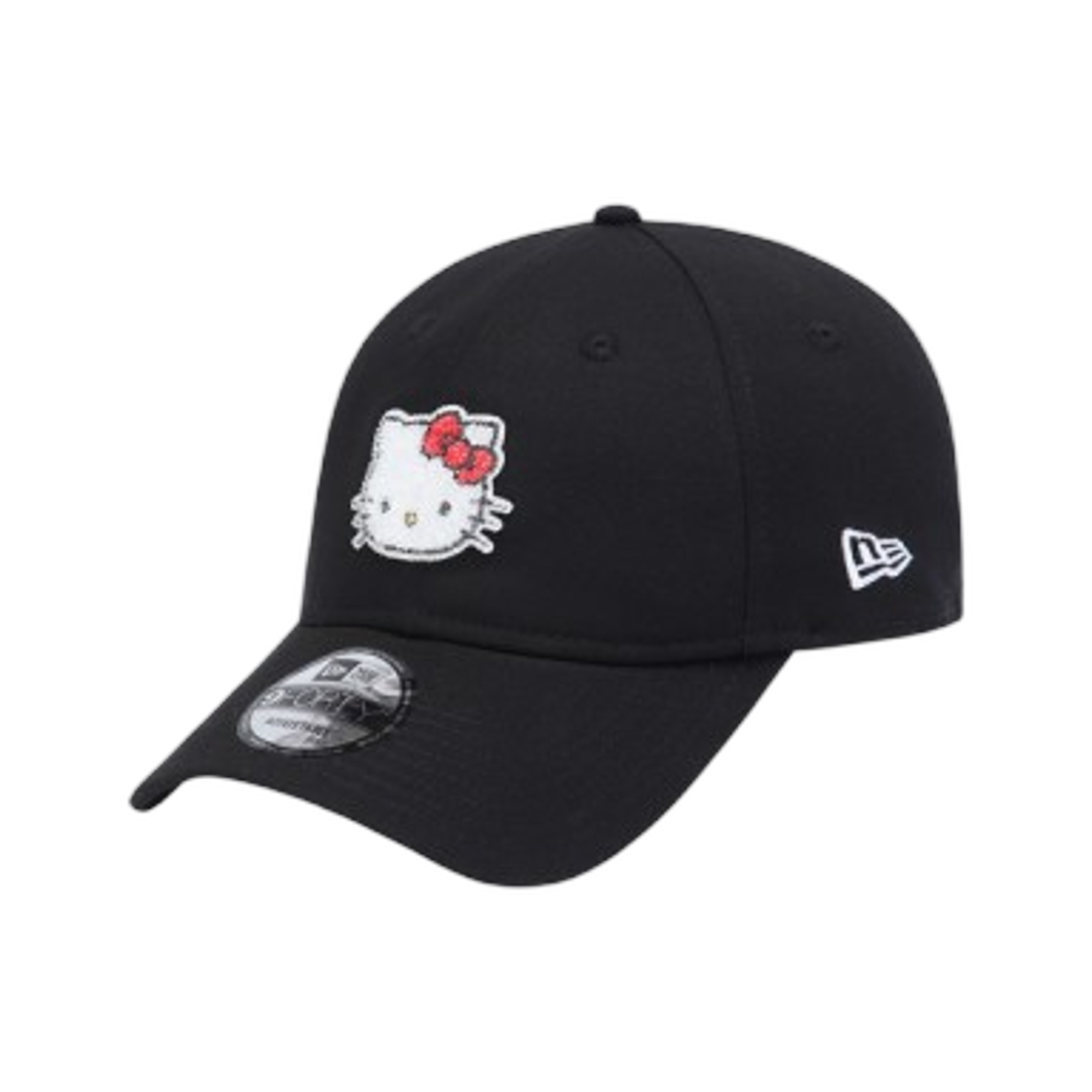 15211882 New Era x Sanrio Hello Kitty Swarovski Ball Cap Black