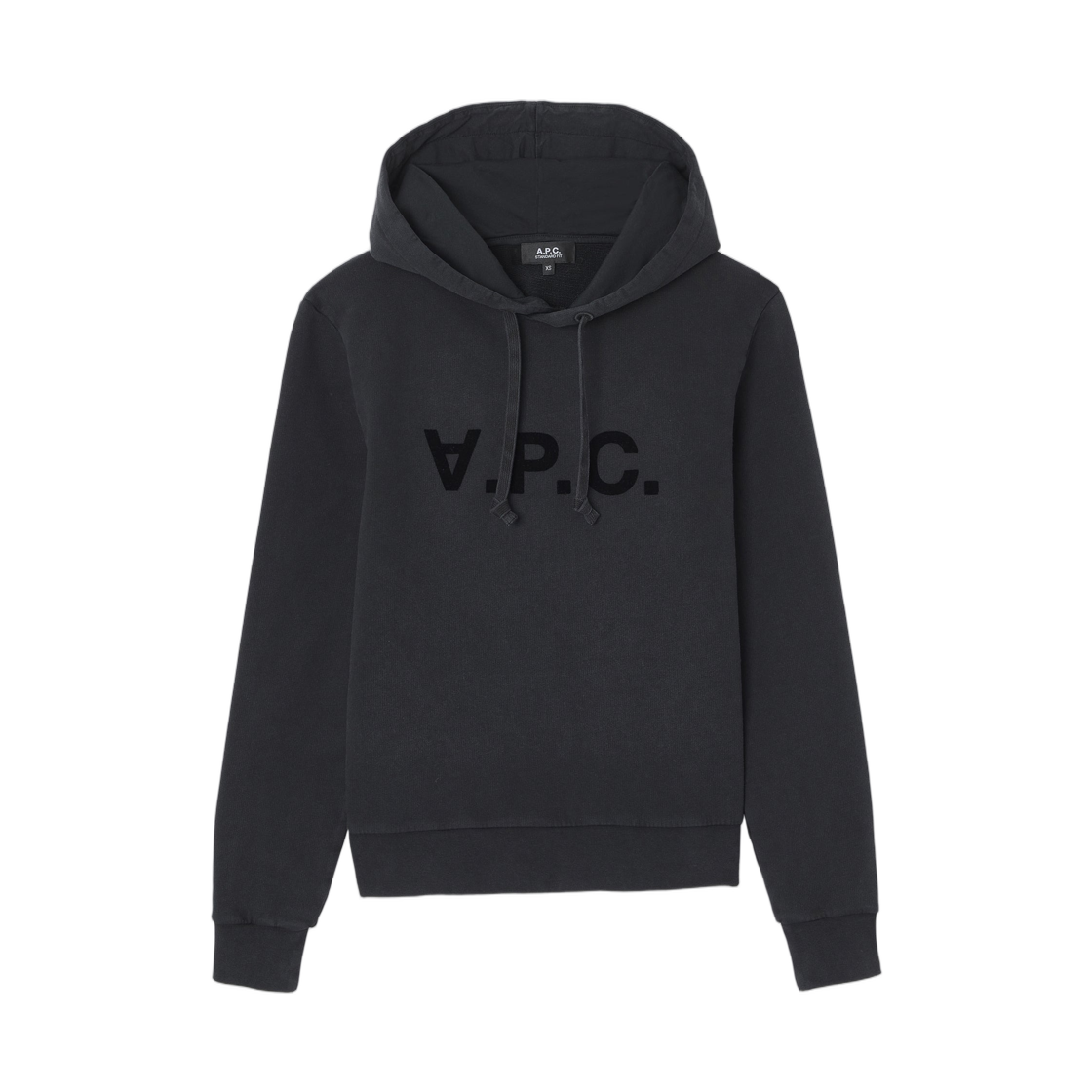 COHMC-M27908-TZE A.P.C. Standard Hoodie with Large VPC Noir Noir
