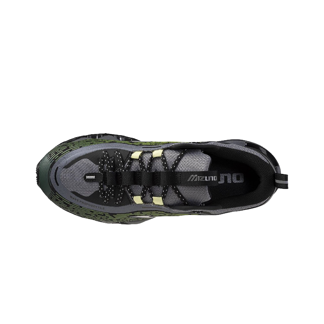 미즈노 웨이브 프로페시 13.2 그린 글로우 클라우드스케이프 콰이어트 셰이드(Mizuno Wave Prophecy 13.2 Green Glow Cloudscape Quiet Shade) - 4
